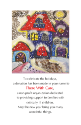 Holiday Card Inserts - Winter Theme